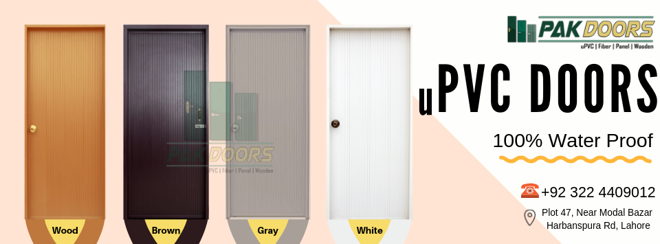 Pak Doors PVC Doors Panel Doors Wooden Doors Door Fitting Service