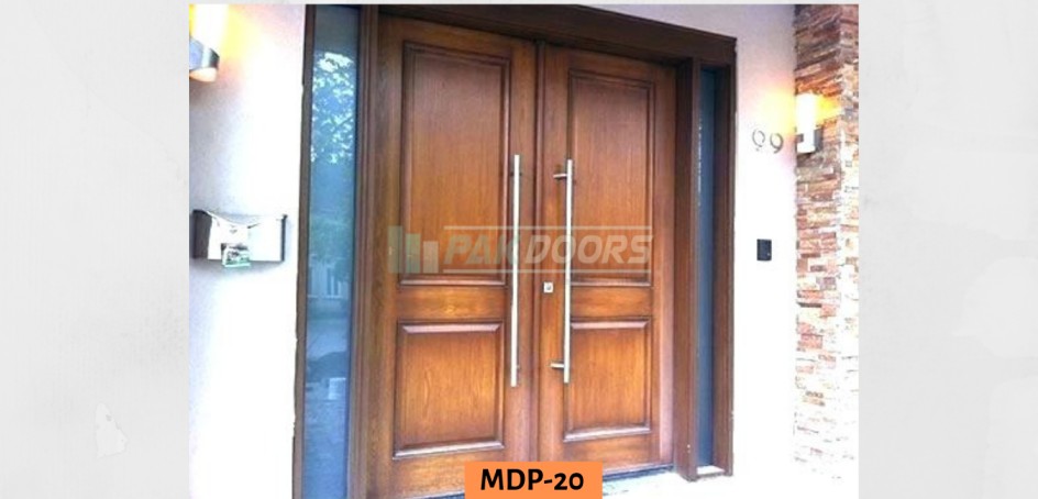 Double Door Side Glass Door Design