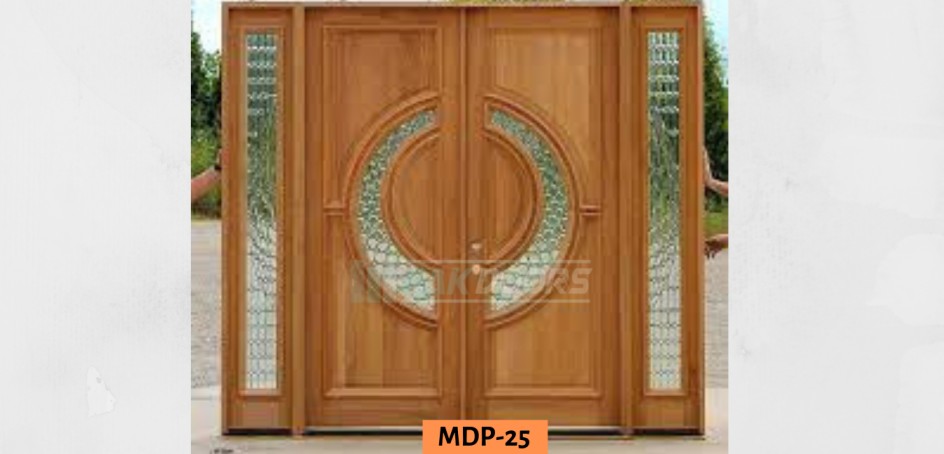 Round Glass Main Entrance Door Design